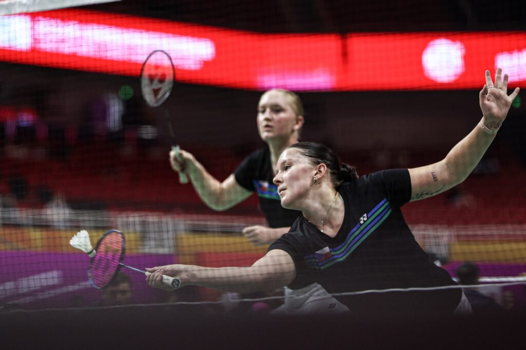 Naše deblistky mohou být se svým výkonem proti Japonkám spokojeny. Foto: Badminton Photo / Jnanesh Salian